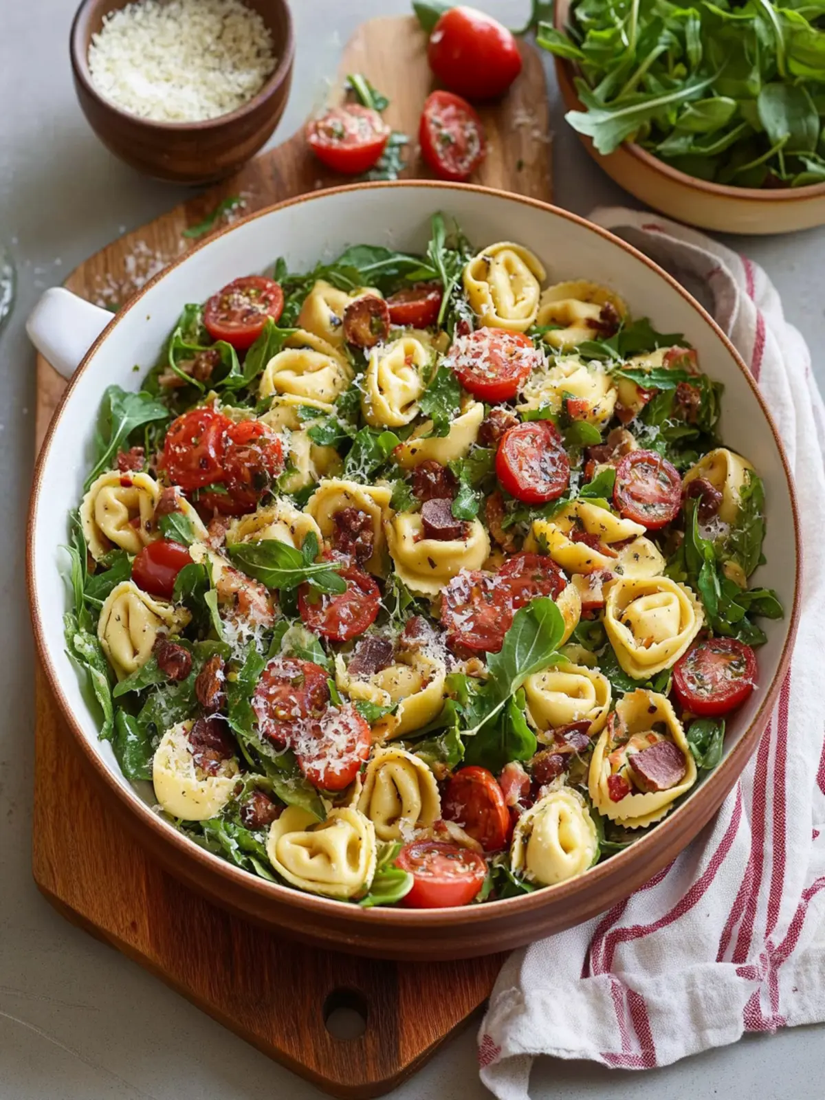 Tortellini Pasta Salad with Bacon: A Summer Flavor Delight 5 Tortellini Pasta Salad