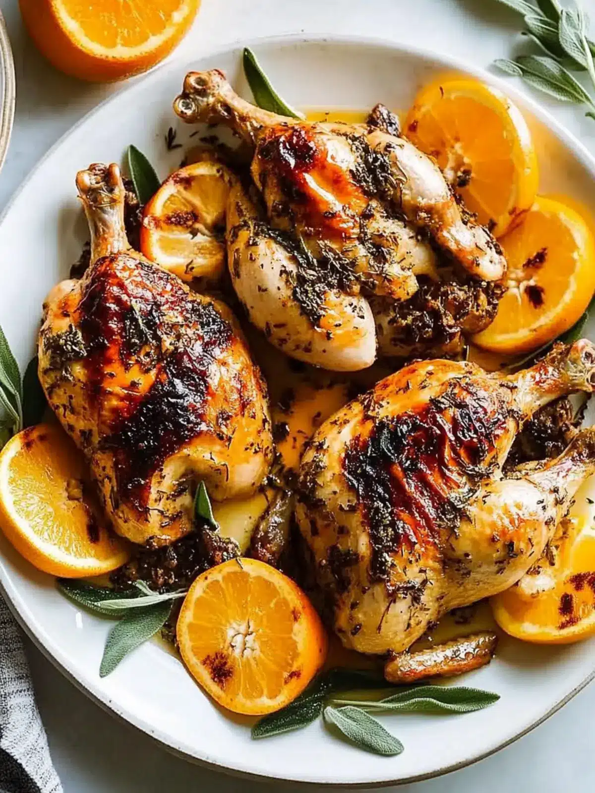 Two Roast Chickens With Citrus and Sage for Effortless Elegance 3 Two Roast Chickens With Citrus and Sage