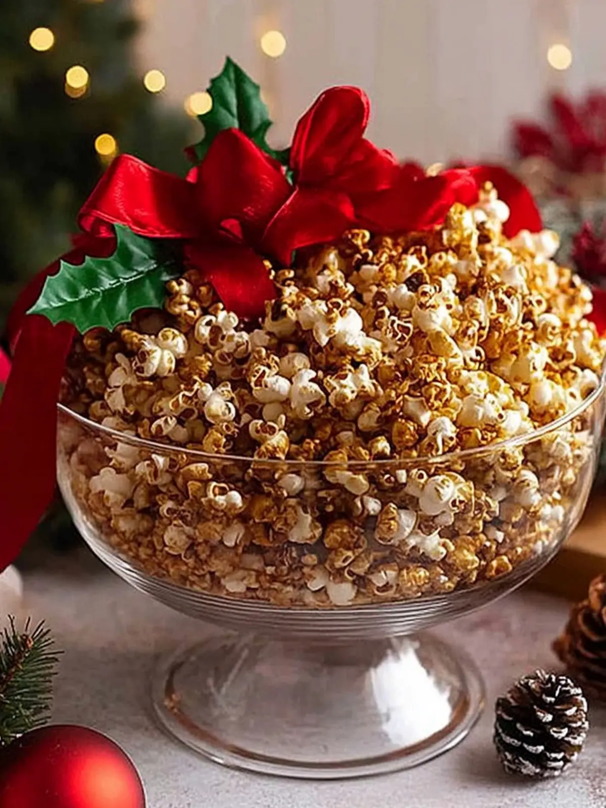 Christmas Popcorn Candy