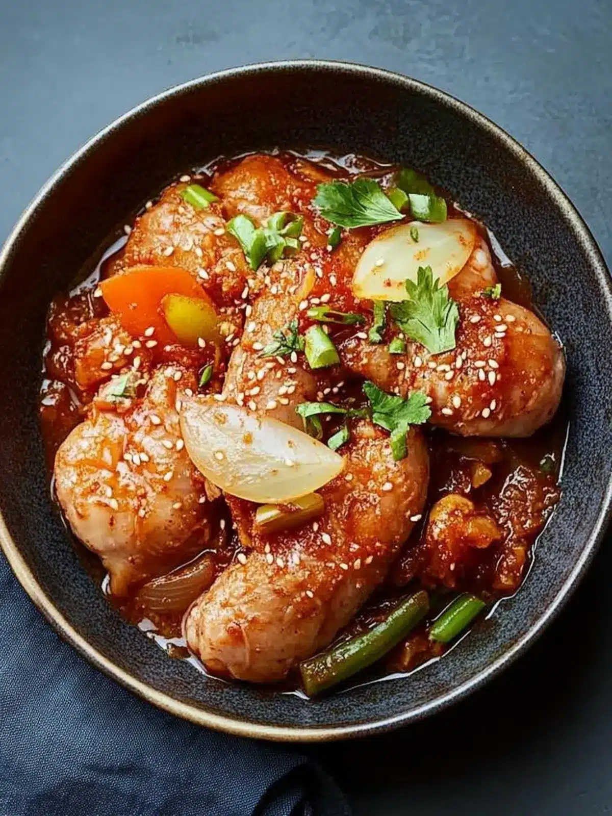 Slow-Cooker Dakdori Tang