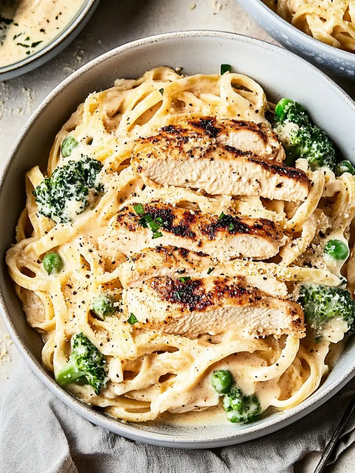 Chicken alfredo