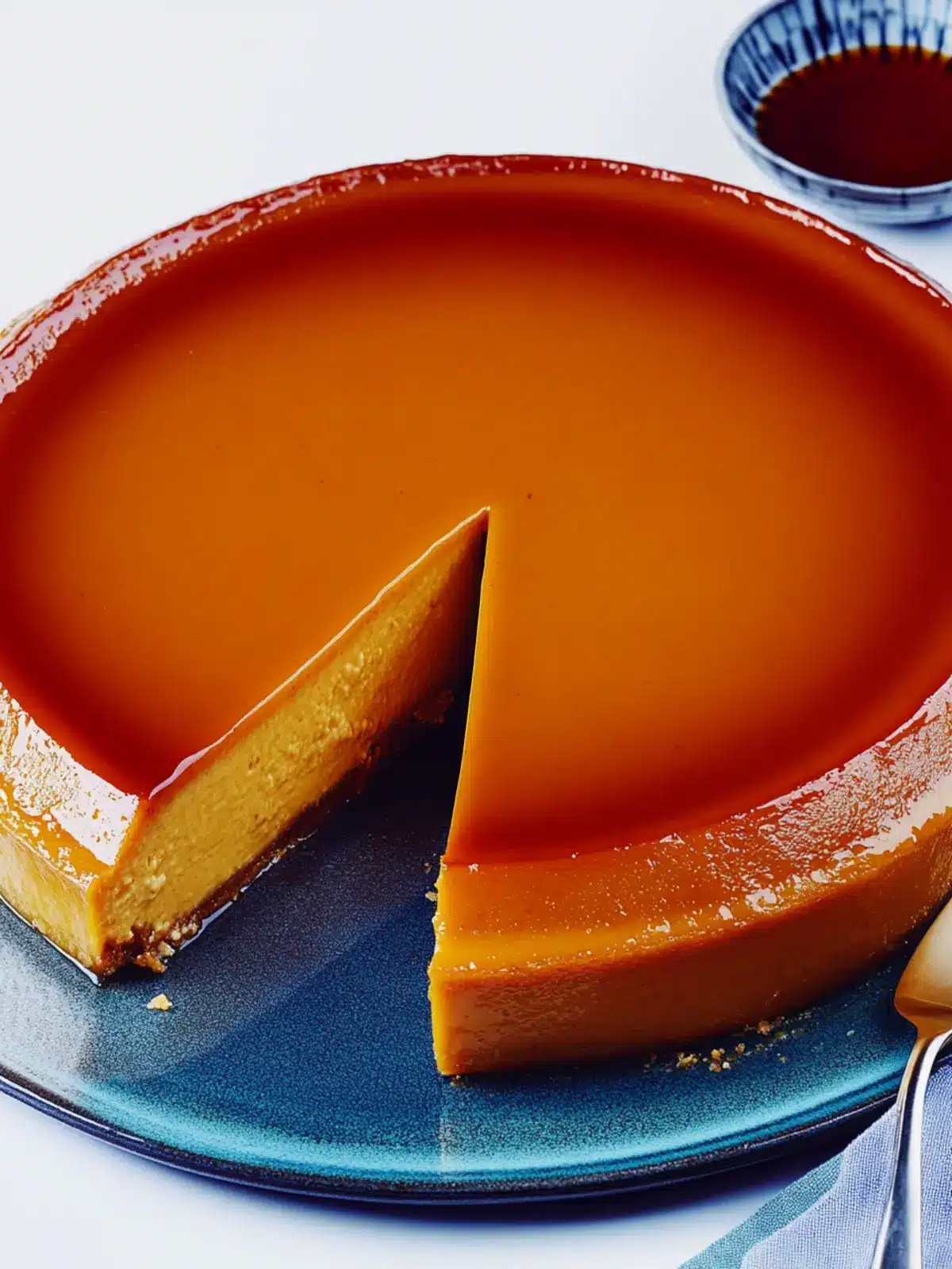 Pumpkin Flan de Queso
