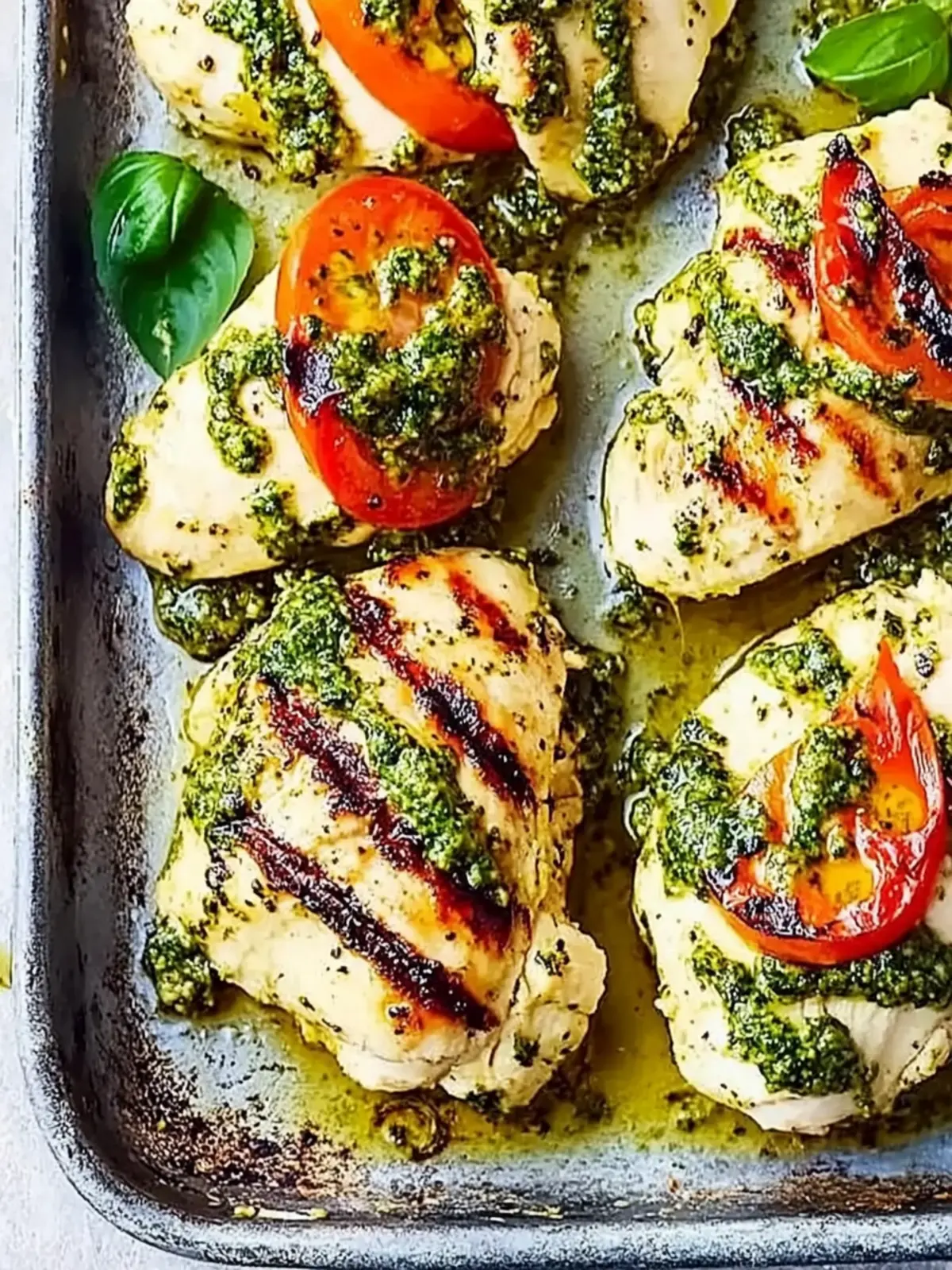 Pesto Chicken Traybake: Quick, Healthy Family Delight 5 Pesto chicken