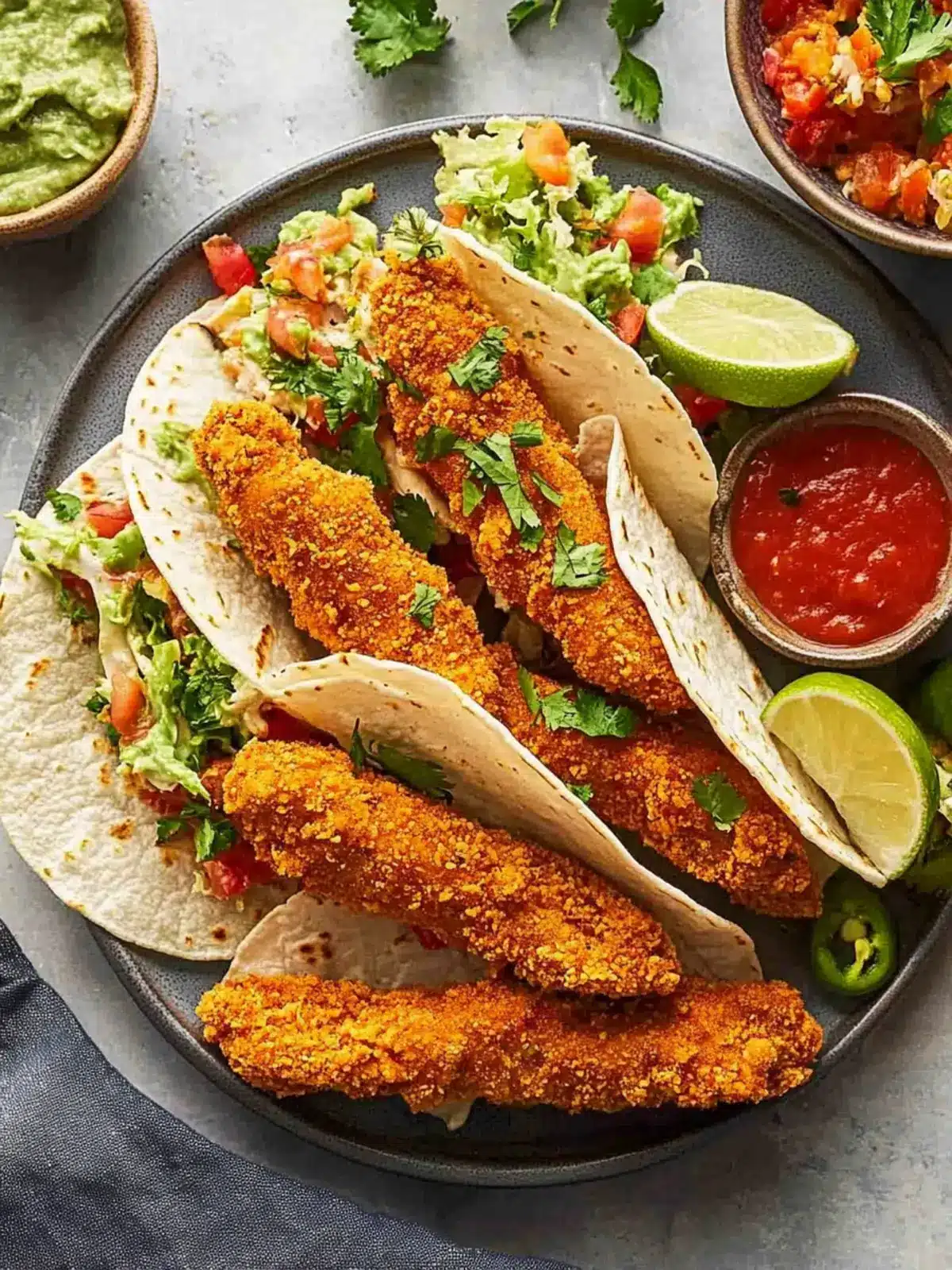 Irresistible Chicken Taco Fingers for Taco Night Fun 2 chicken taco fingers