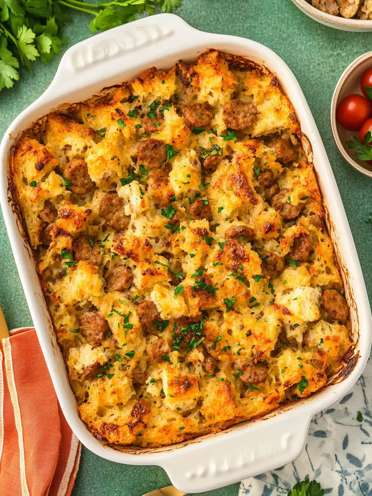 Sausage Breakfast Strata