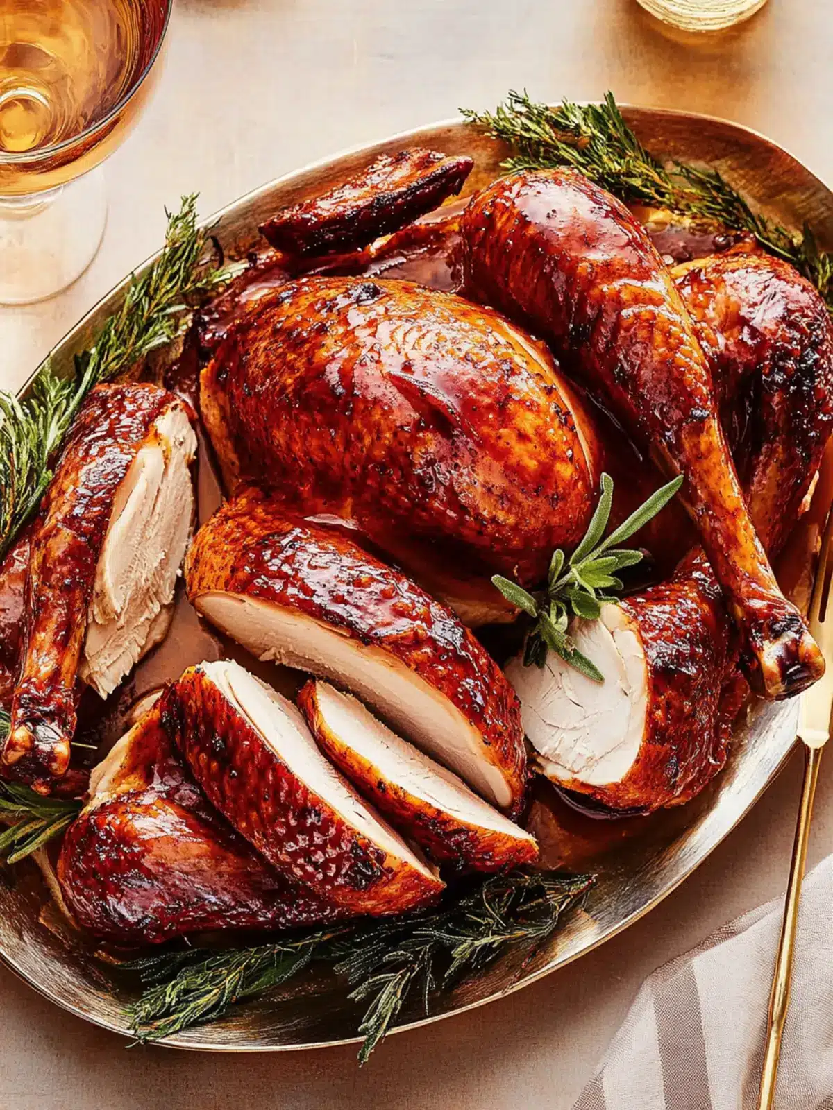 Maple-Butter-Glazed Turkey: Elevate Your Holiday Feast! 2 Maple-Butter-Glazed Turkey