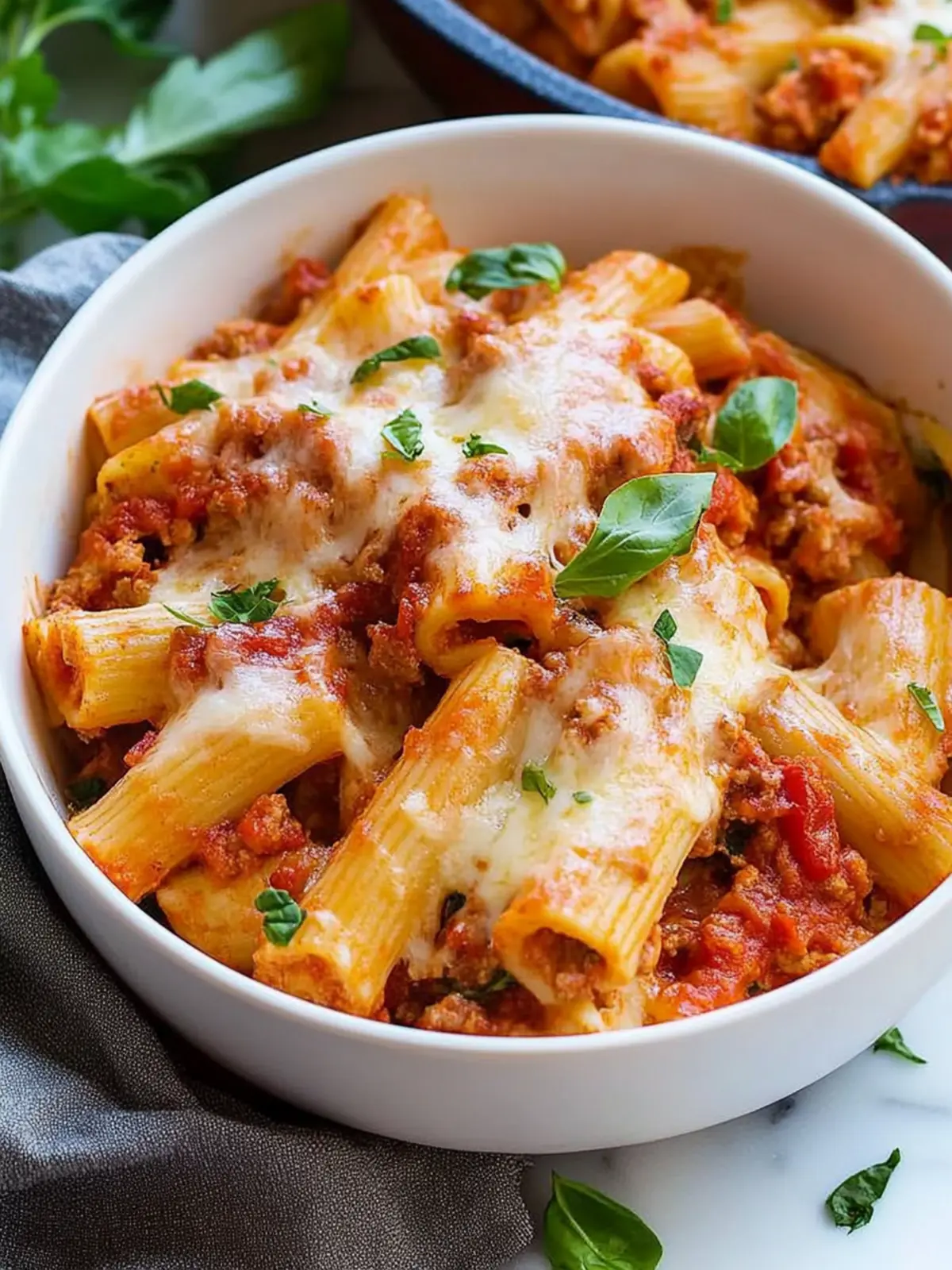 Cheesy Baked Rigatoni Recipe for Comfort Food Lovers 3 Baked Rigatoni