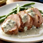 Pork with Gorgonzola Sauce- New Year's Eve dinner ideas