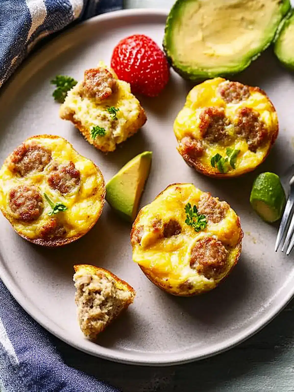 Maple Sausage and Egg Muffins for Busy Mornings Made Easy 2 Maple Sausage and Egg Muffins