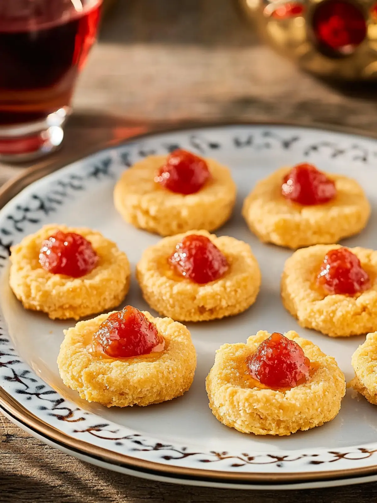 Pimento Cheese Thumbprint Crackers for New Year Celebrations 3 Pimento Cheese Thumbprint Crackers- New Year dessert ideas
