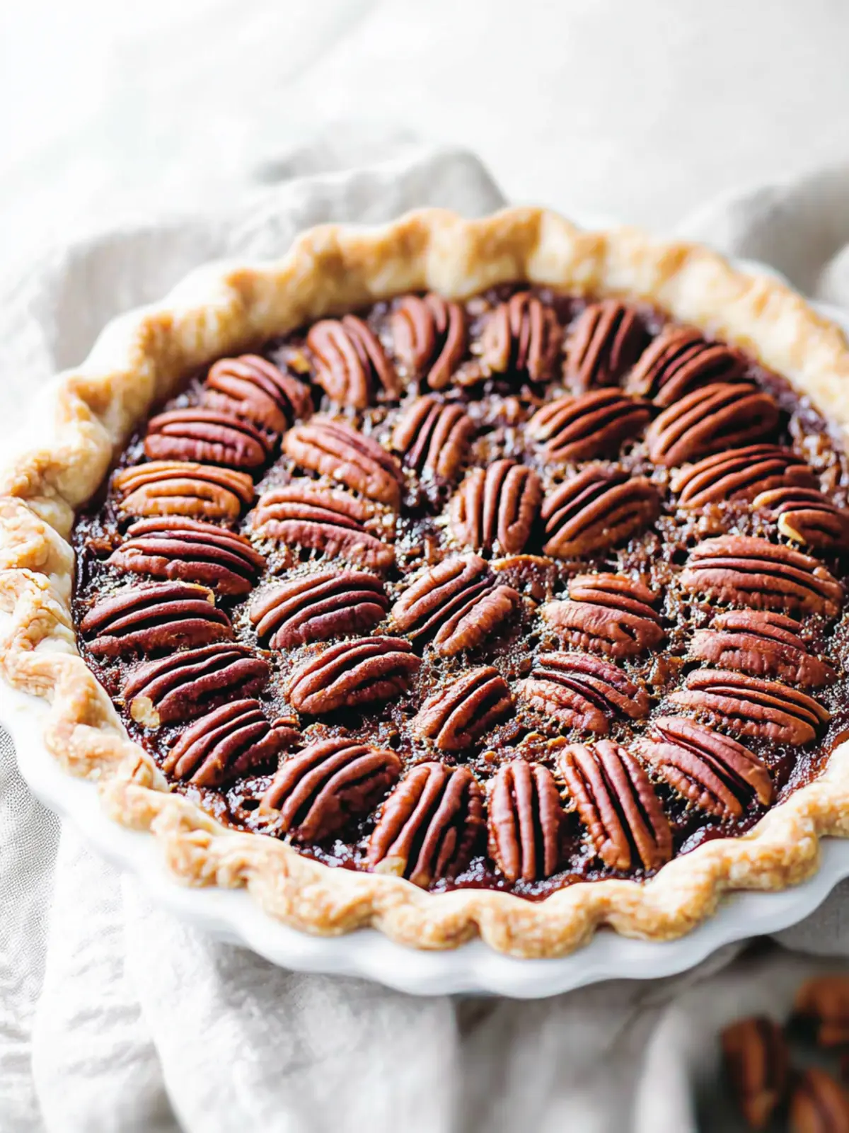 Irresistible Pecan Pie Recipe with a Homemade Crust Delight 3 Pecan Pie Recipe
