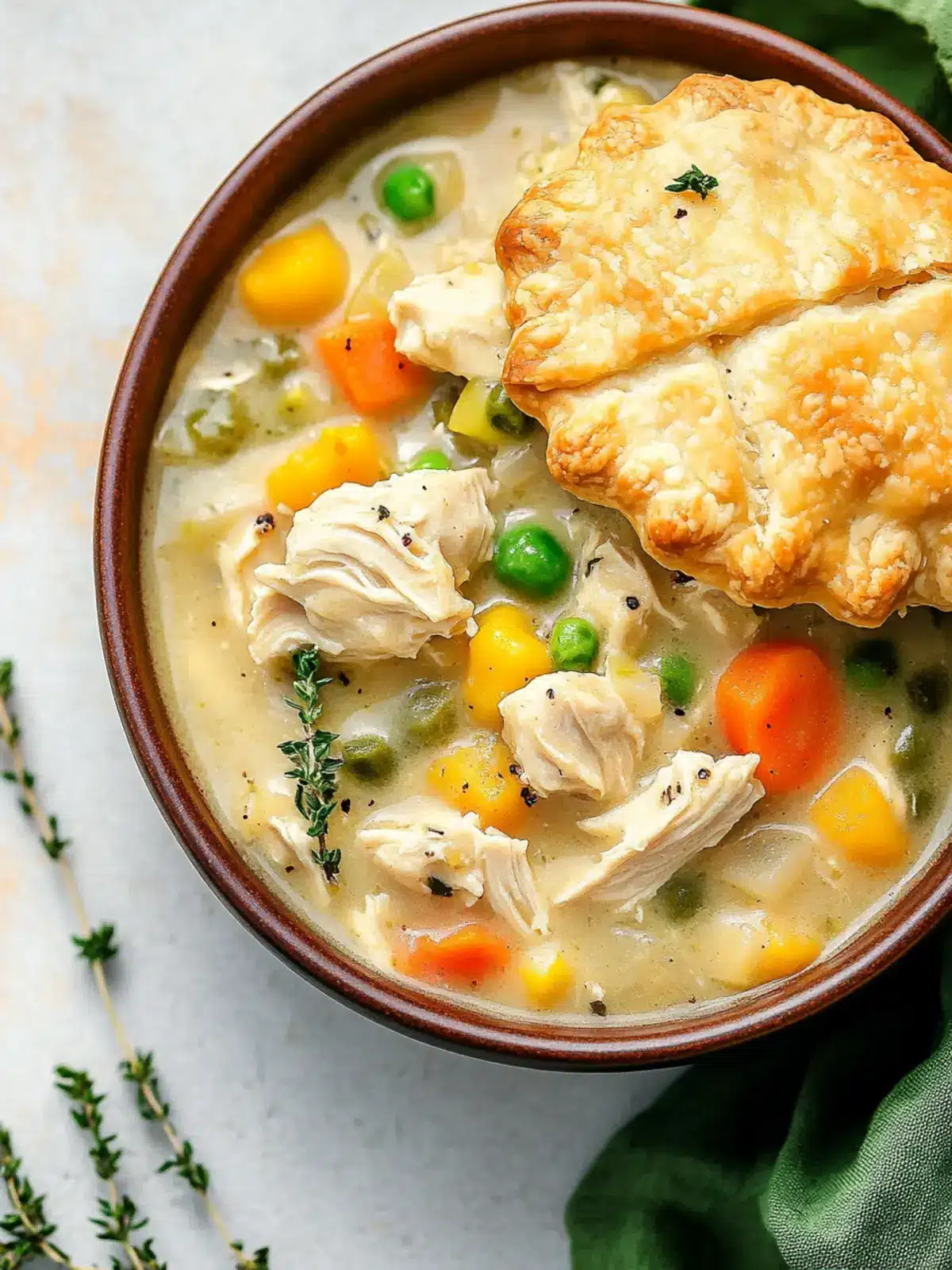 Chicken Pot Pie Soup