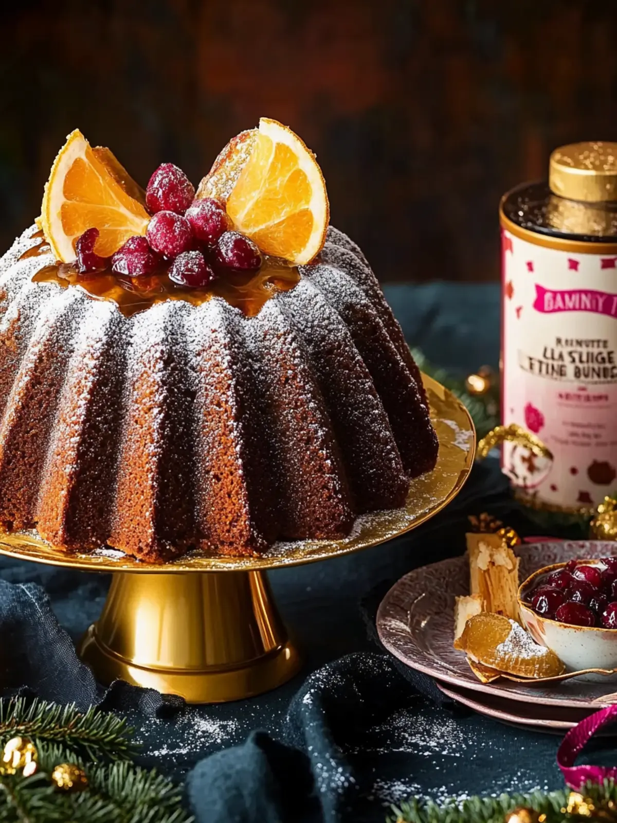 Luxury Mince Pie Bundt Cake