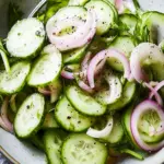 Crisp Cucumber Salad: Refreshing and Easy Vegan Delight 9 Cucumber Salad