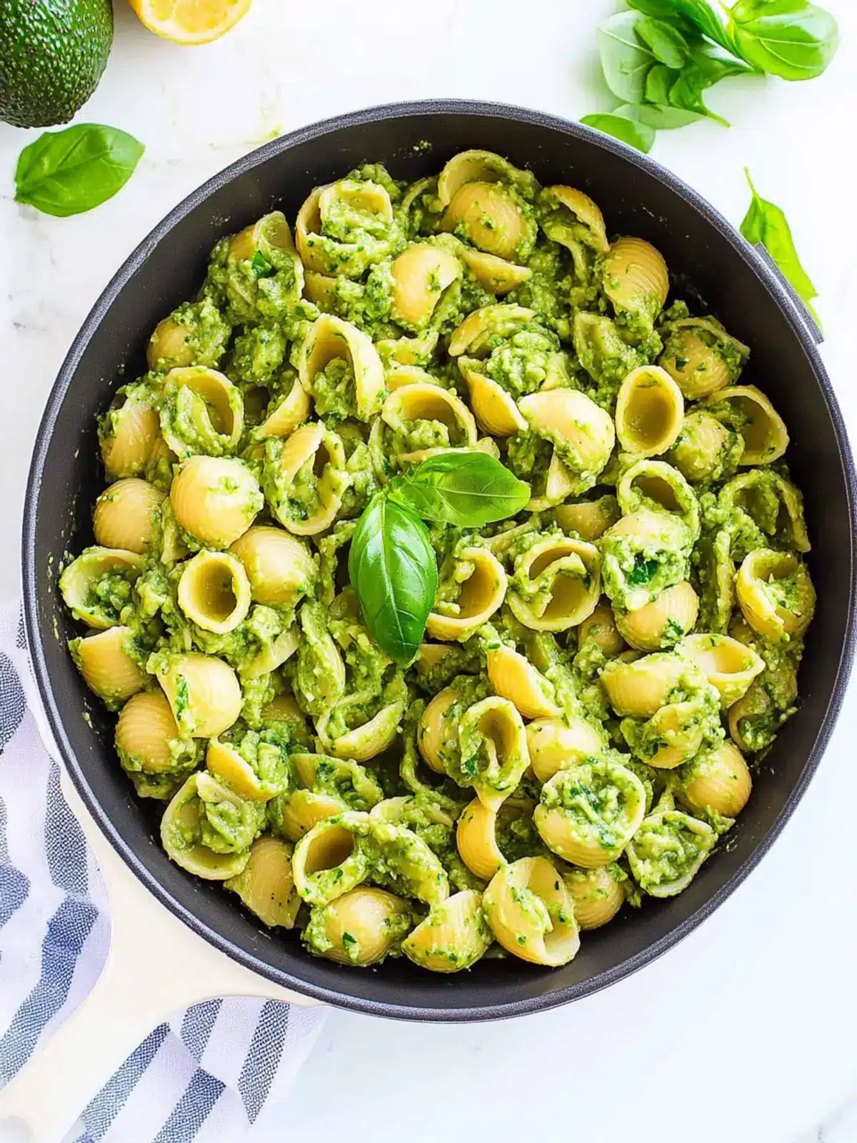 Creamy Avocado Pasta in 25 Minutes You'll Crave Every Time 5 Avocado Pasta
