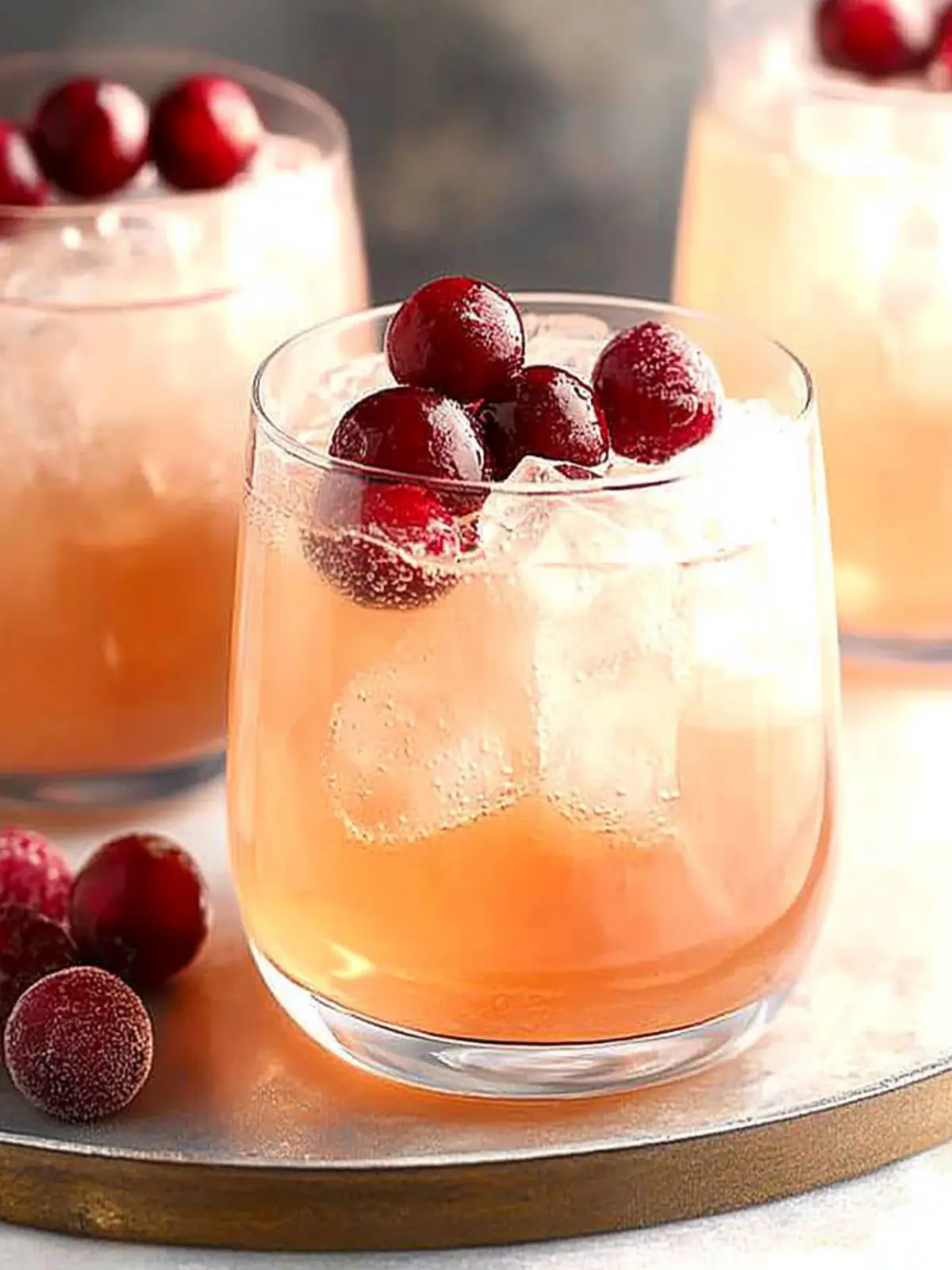 Cranberry Sparkler: Vibrant New Year Drinks Recipes to Try 5 Cranberry Sparkler- New Year drinks recipes