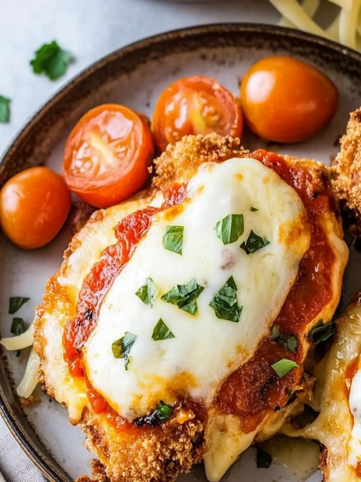 Spicy Vodka Chicken Parmesan