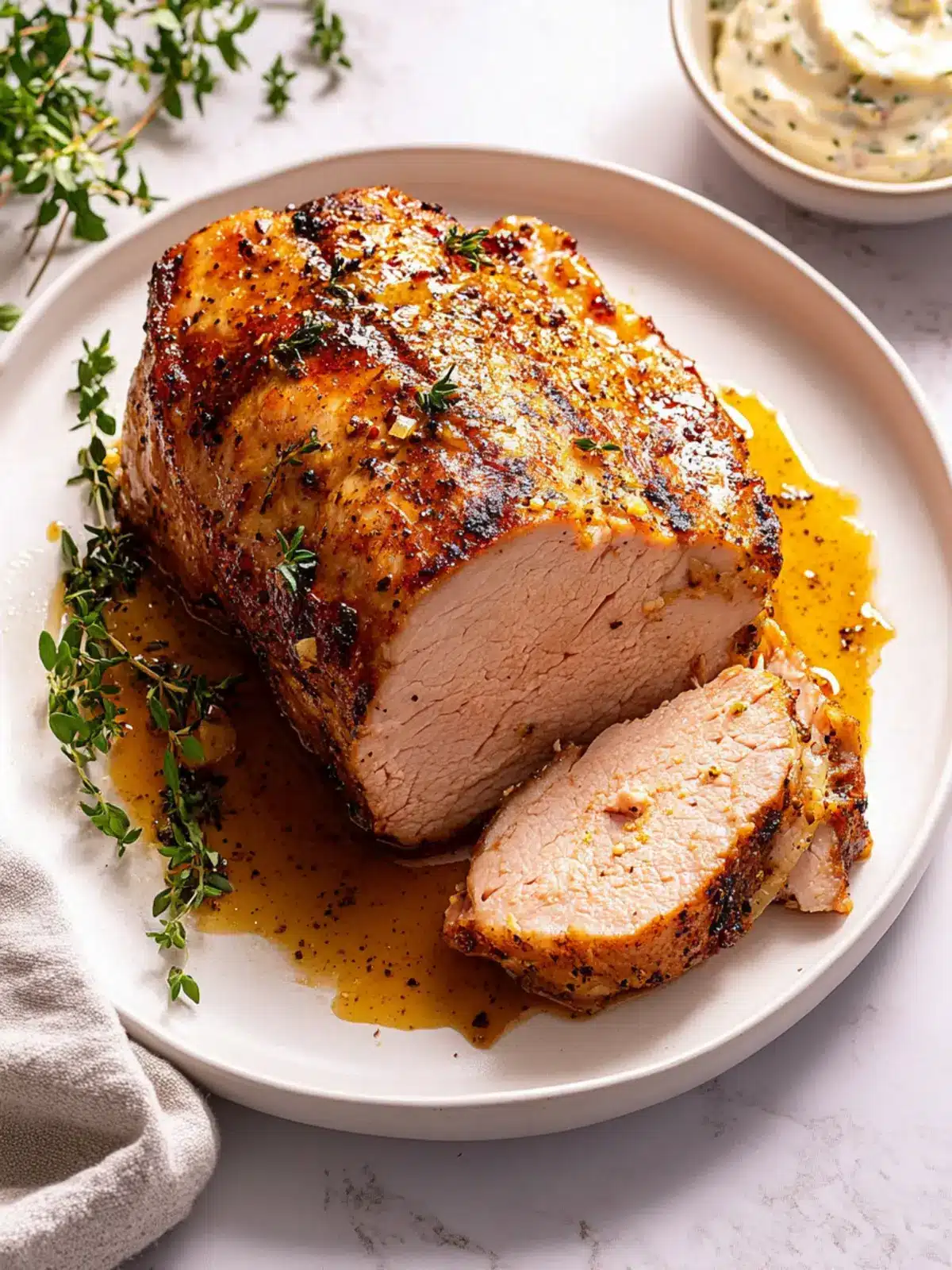 Perfectly Juicy Air Fryer Pork Loin in Just 30 Minutes 4 Air Fryer Pork Loin
