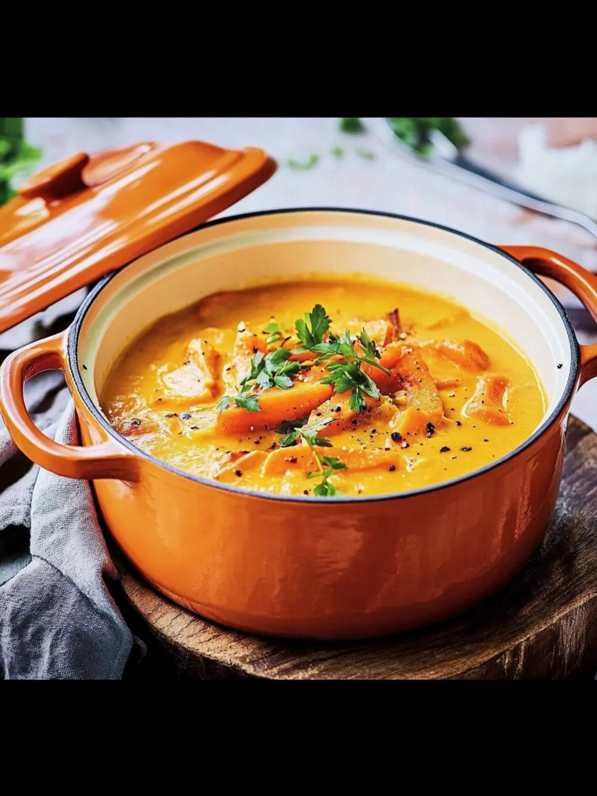 Creamy Carrot and Coconut Soup for Vegan Christmas Cheer 4 Carrot and coconut soup- vegan christmas recipes