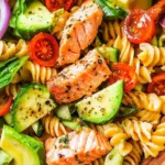 Zesty Salmon Pasta Salad with Lemon Mustard Magic 7 Salmon Pasta Salad