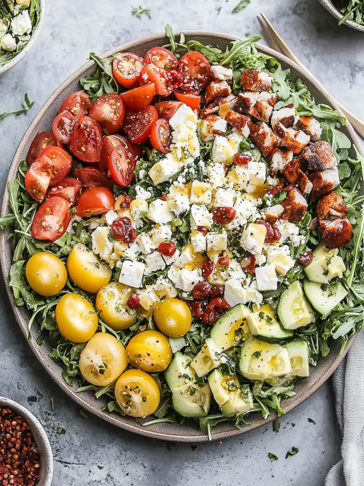 Delicious Cobb Salad with Zesty Lemon Vinaigrette Recipe 5 Cobb Salad