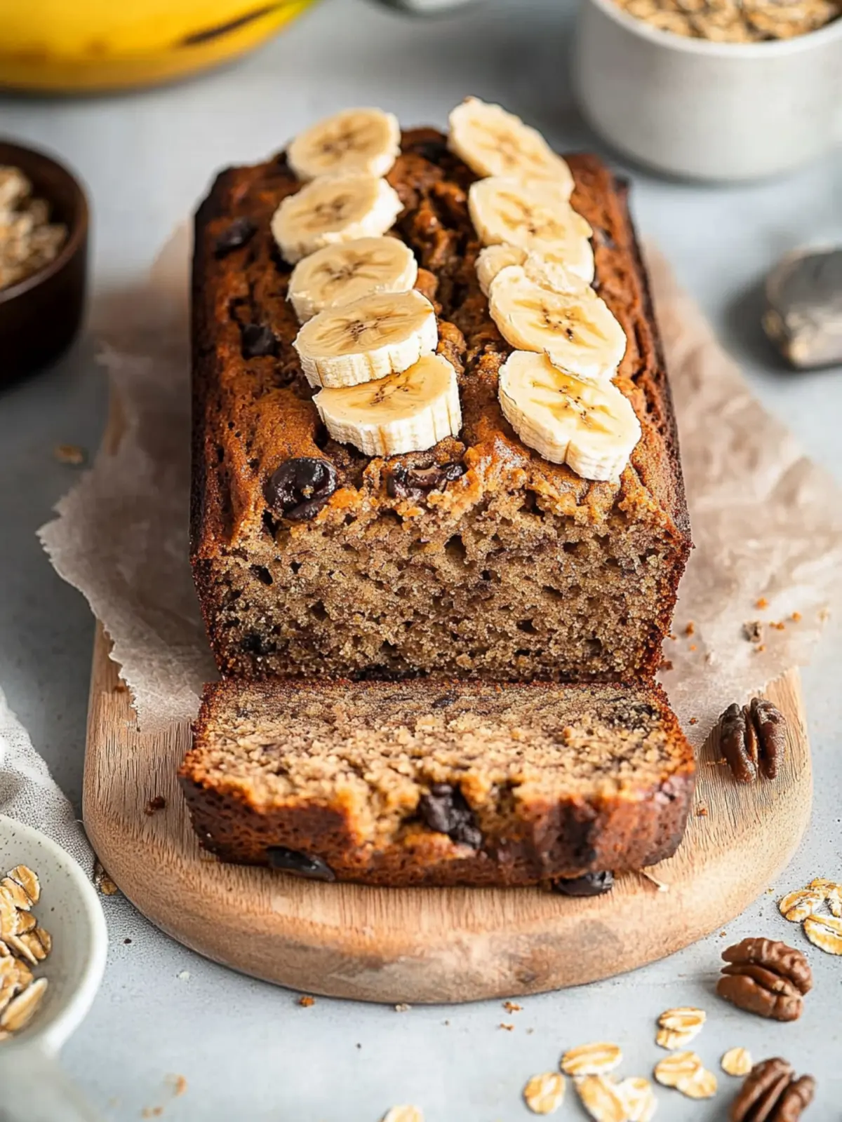 Healthy Banana Bread That’s Moist, Vegan, and Irresistible 3 Healthy banana bread