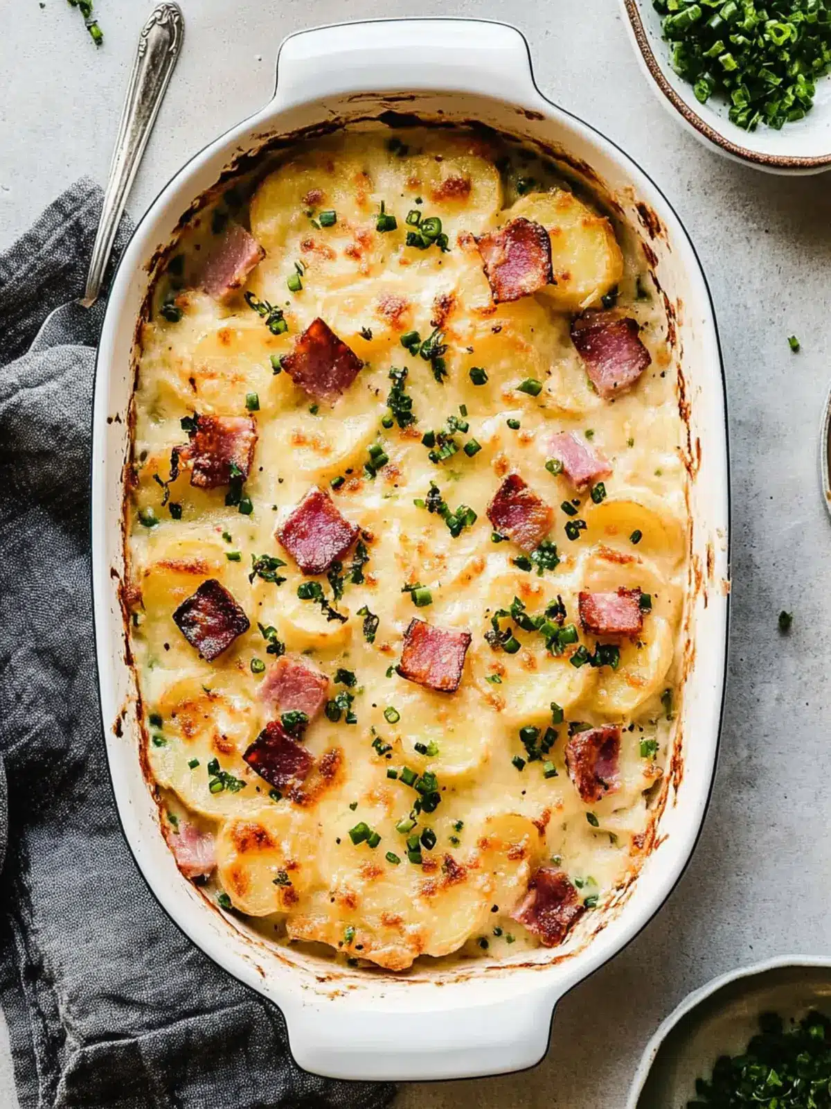 Scalloped Potatoes and Ham