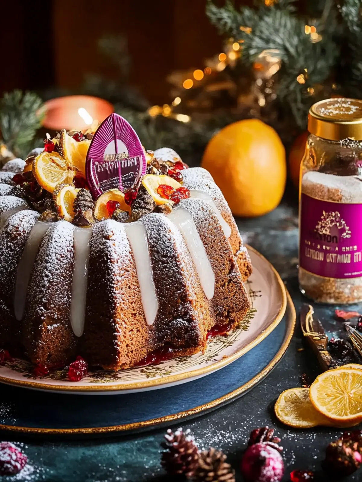 Luxury Mince Pie Bundt Cake