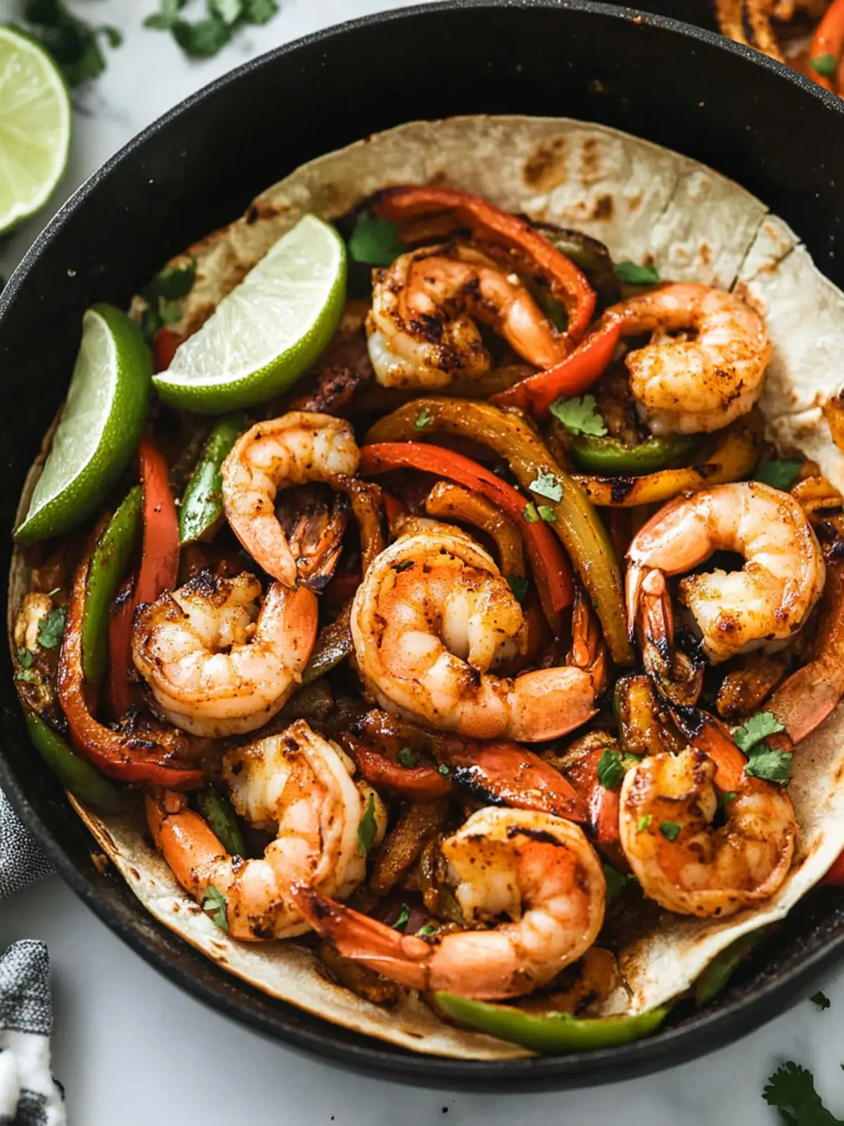 Shrimp Fajitas