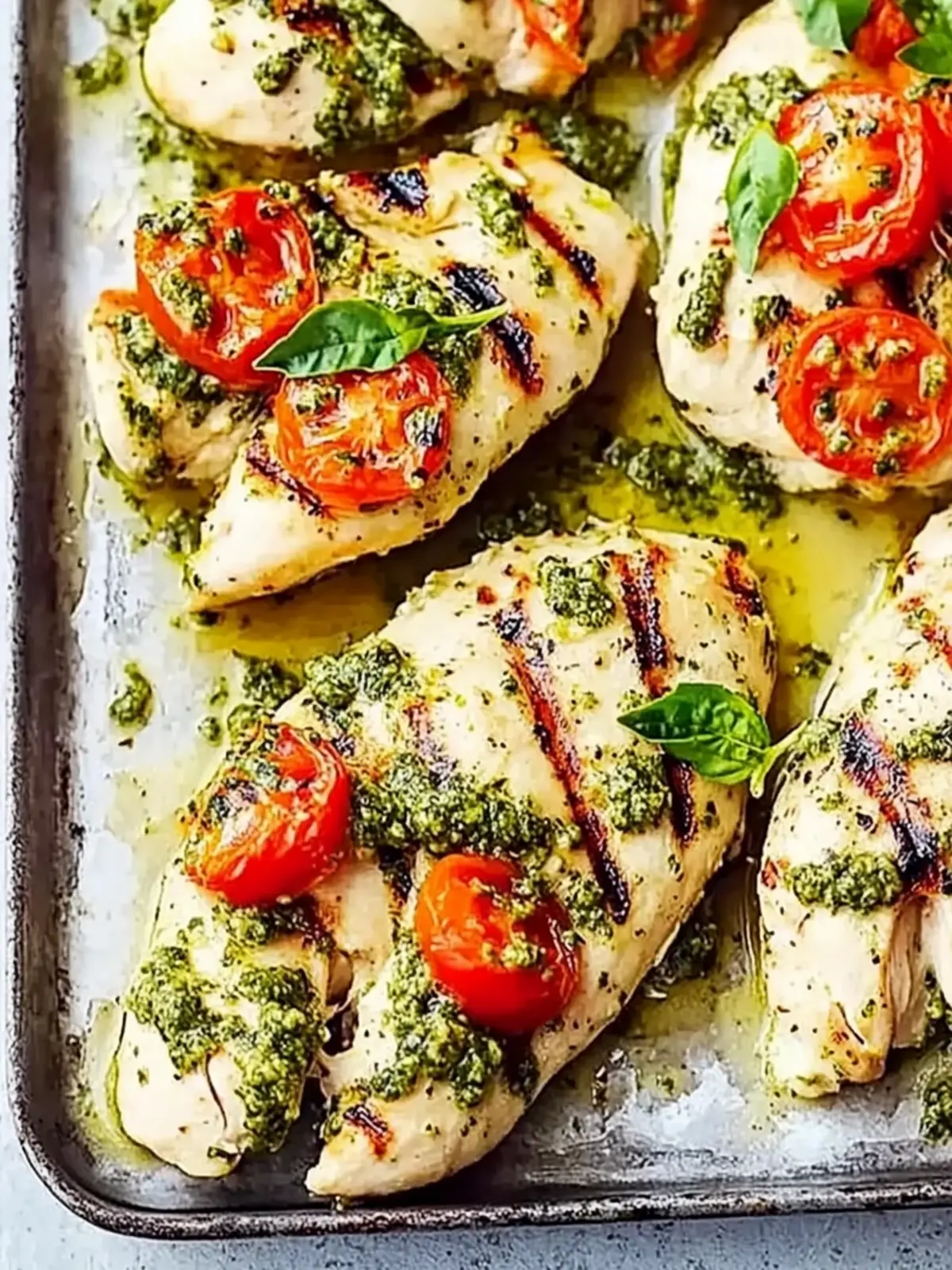 Pesto Chicken Traybake: Quick, Healthy Family Delight 3 Pesto chicken