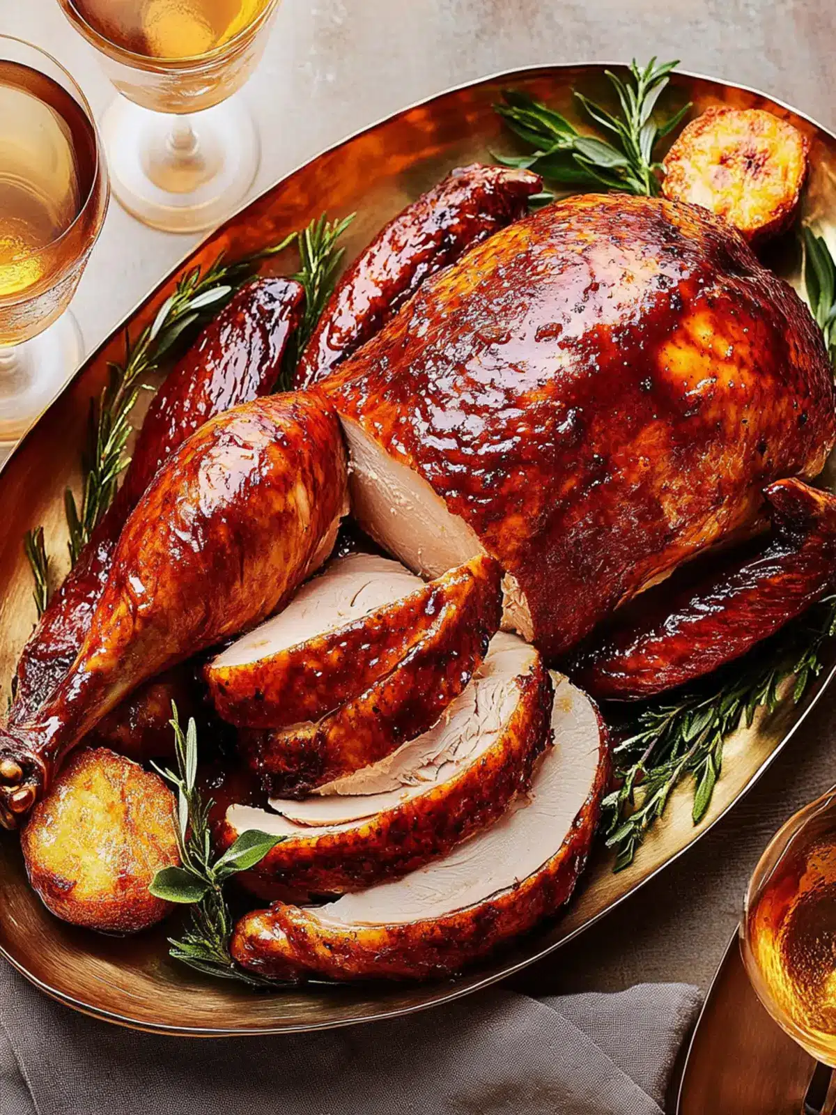 Maple-Butter-Glazed Turkey: Elevate Your Holiday Feast! 5 Maple-Butter-Glazed Turkey