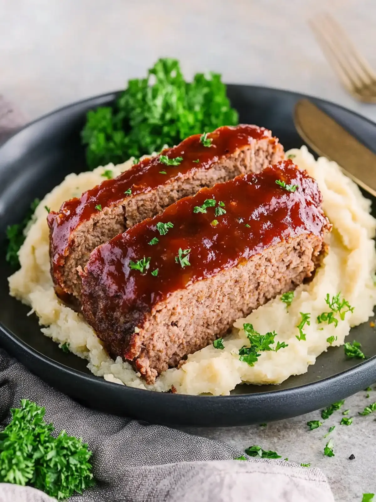 Meatloaf three times different