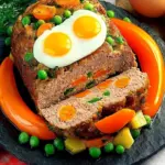 Delicious Stuffed Meatloaf with Egg for Cozy Family Dinners 6 Stuffed meatloaf with egg