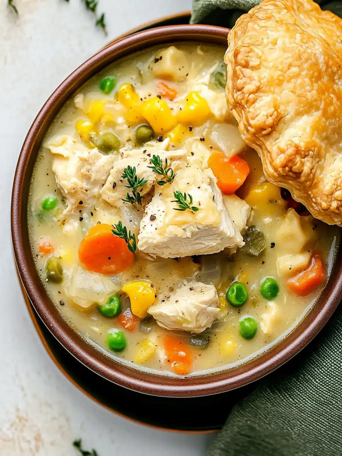 Chicken Pot Pie Soup
