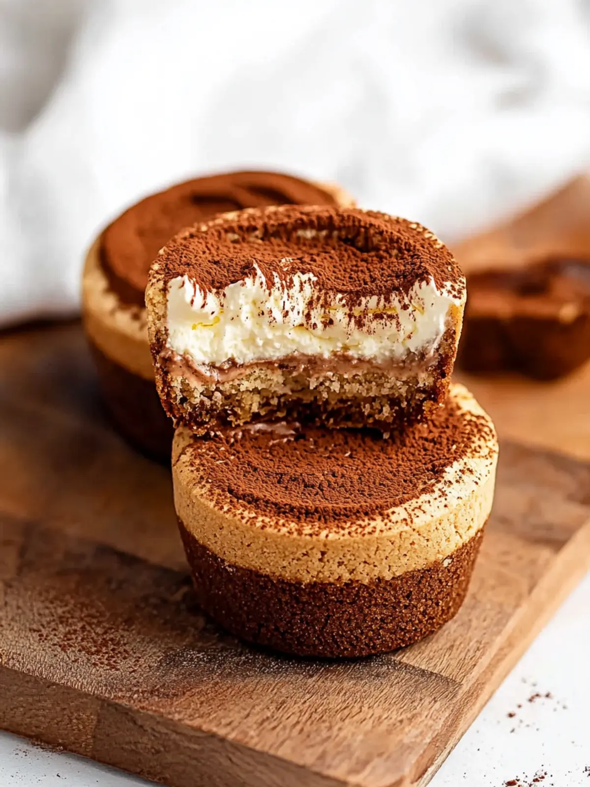 Tiramisu Cookie Cups