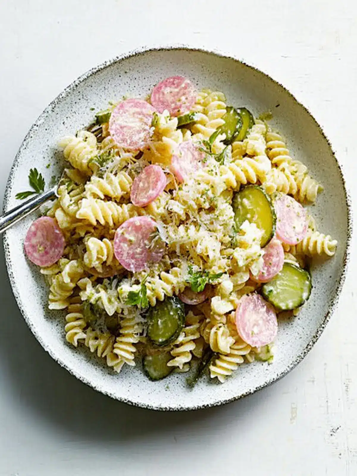 Pasta and Pickles Salad