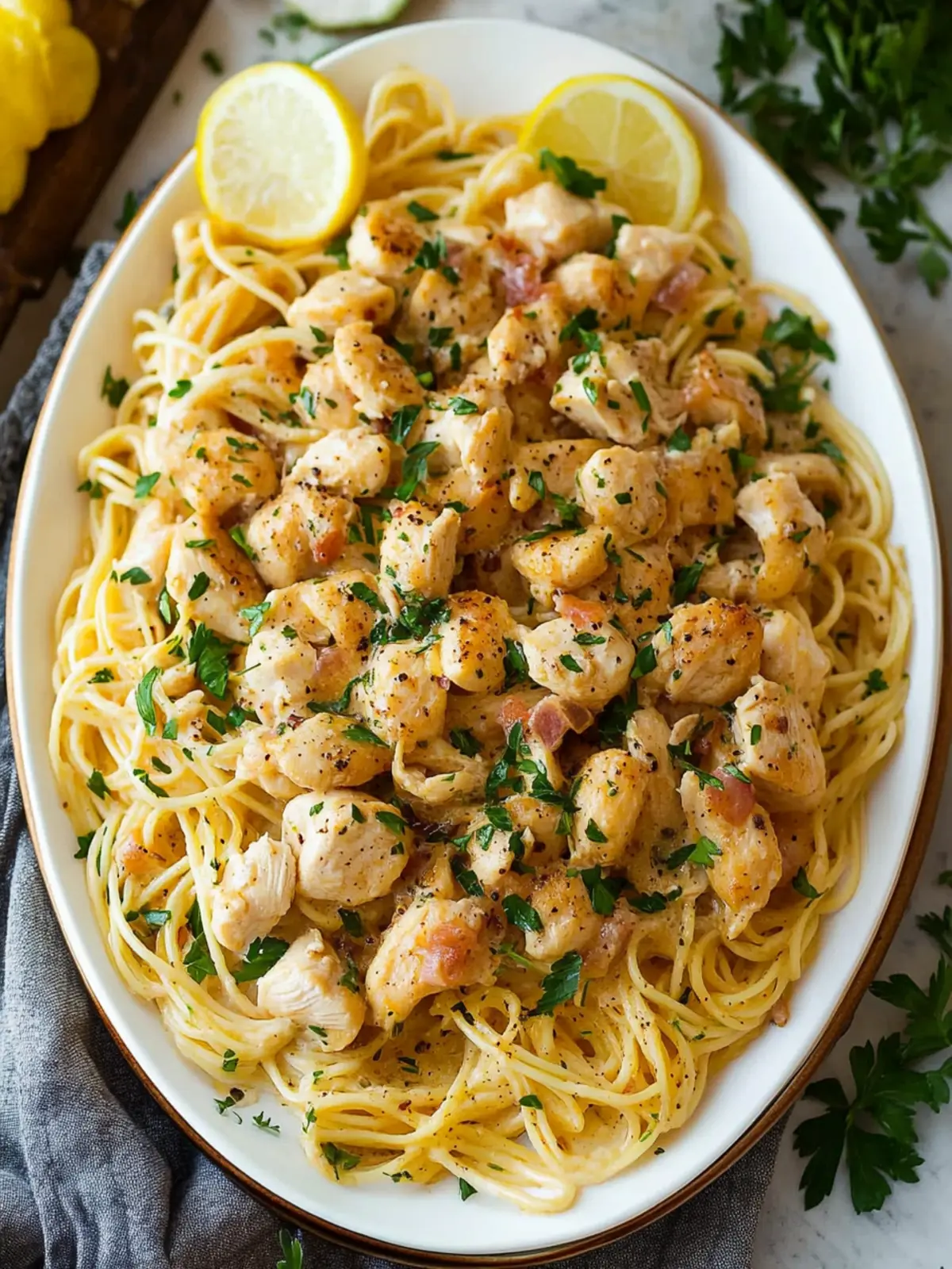 Chicken Scampi