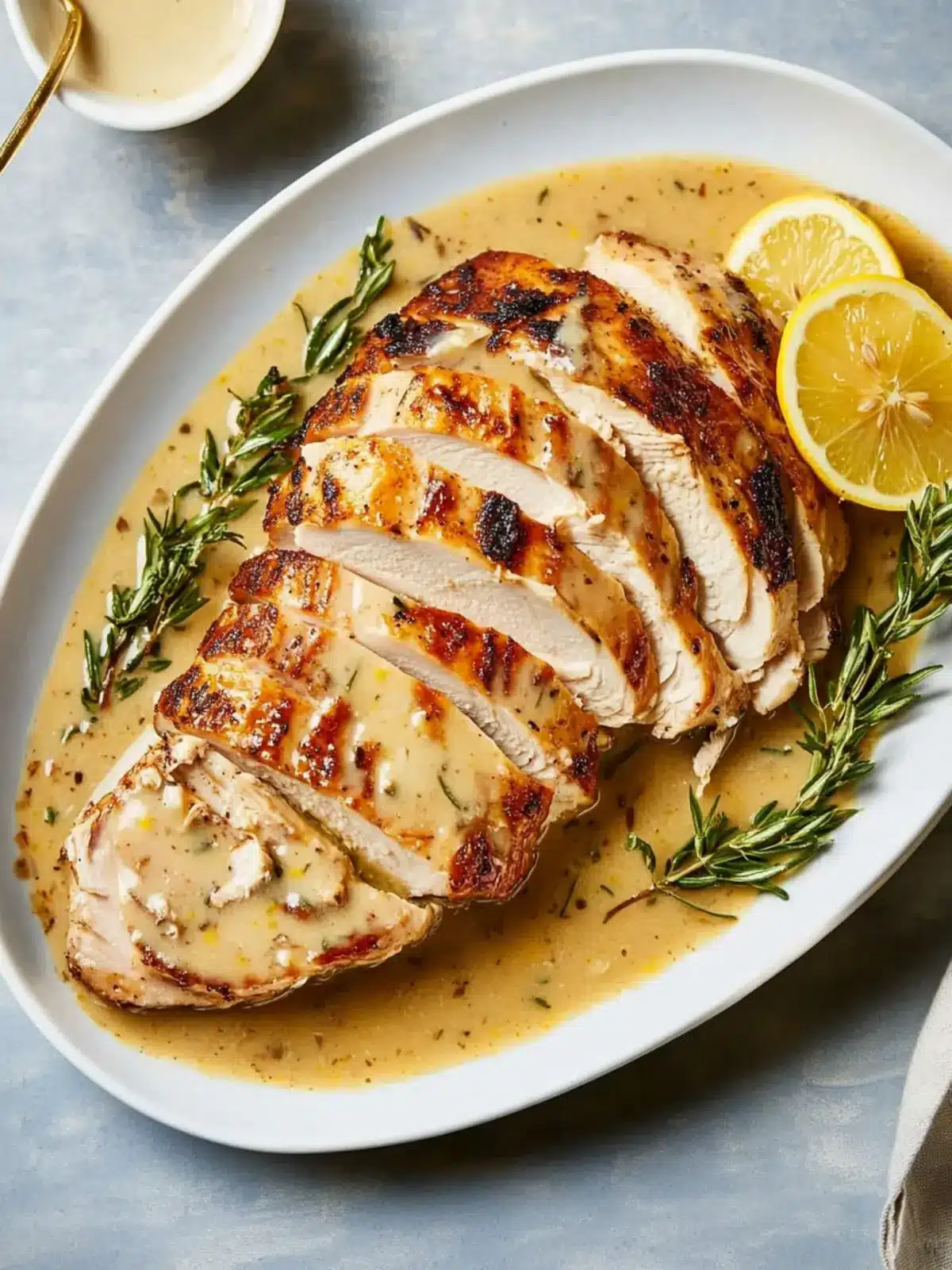 Melt-in-Your-Mouth Slow-Cooker Turkey Breast With Lemon-Garlic Gravy 2 Slow-Cooker Turkey Breast With Lemon-Garlic Gravy