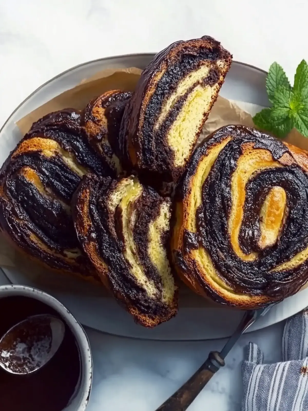Showstopping chocolate babka with easy step-by-step method