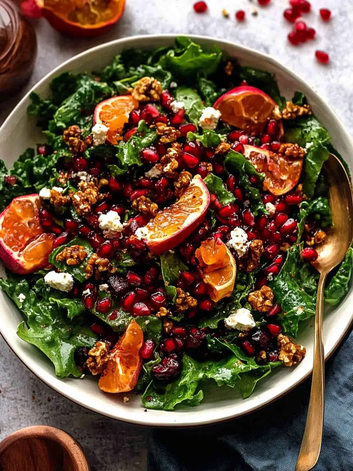 Festive Pomegranate Salad for Your Holiday Celebration 4 Pomegranate Salad & Holiday Salad Marathon!