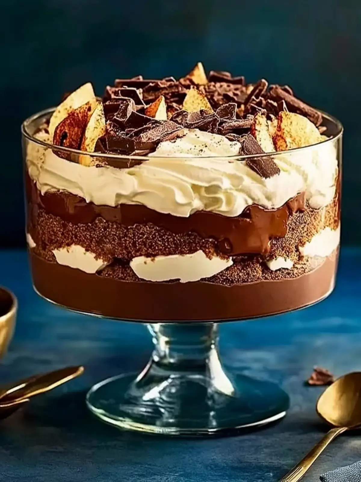 Decadent Chocolate Trifle with Hazelnut Liqueur Bliss 4 Chocolate trifle