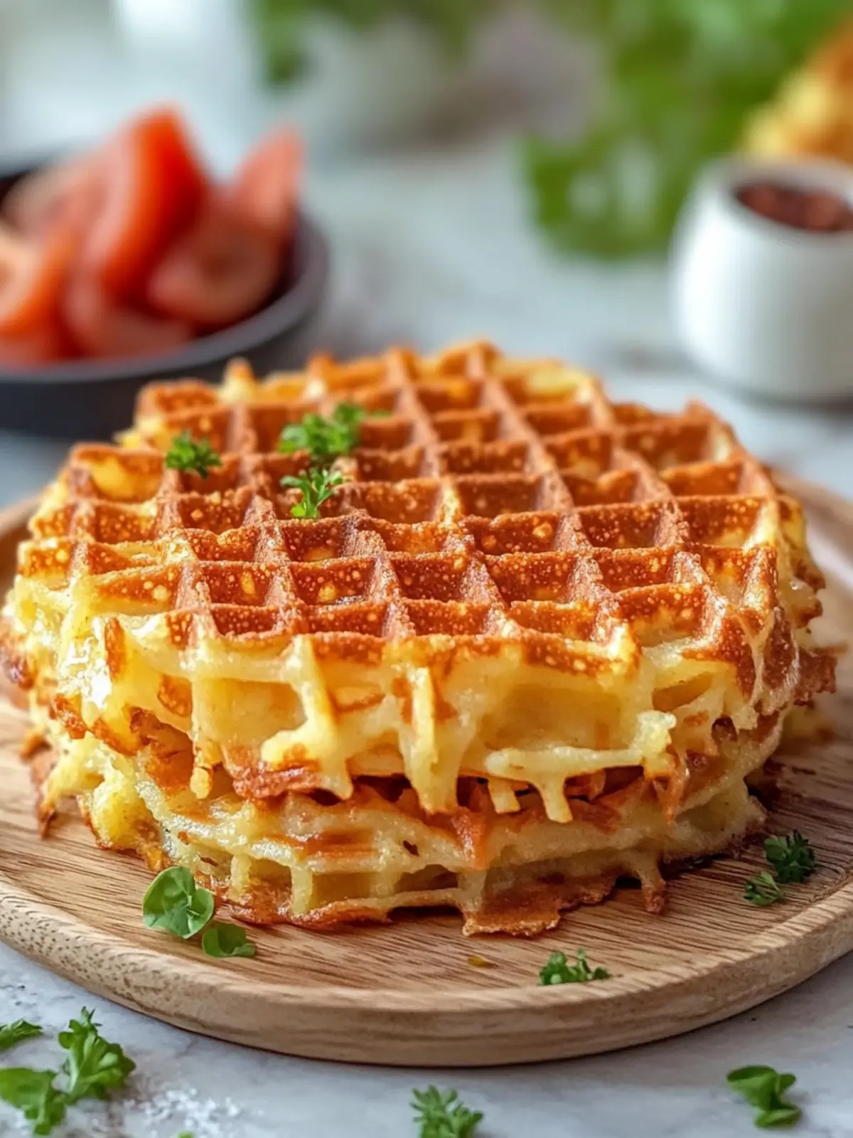 Healthy Hashbrown Chaffle