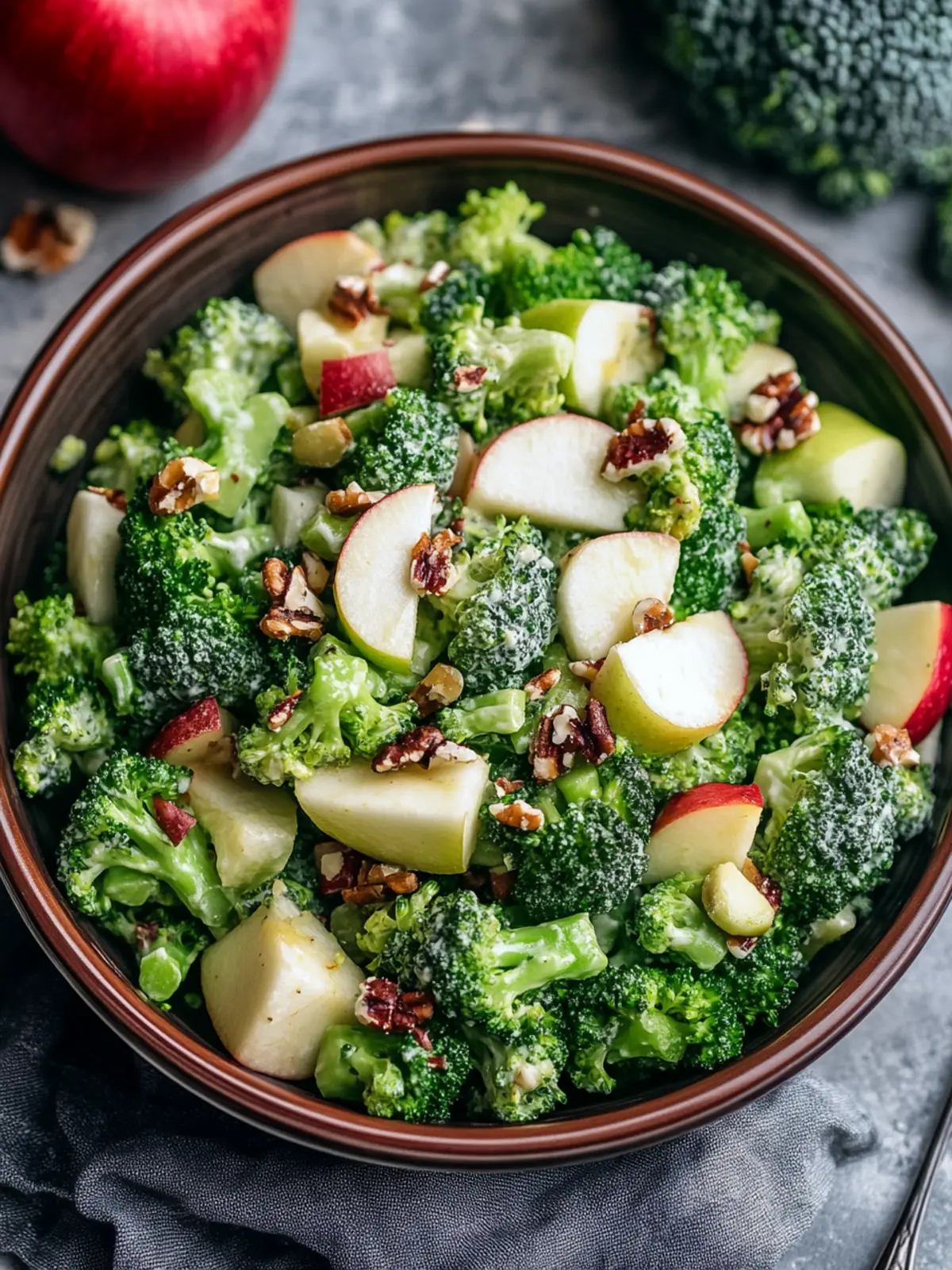 Crunchy Honeycrisp Apple Broccoli Salad for a Fresh Twist 4 Honeycrisp Apple Broccoli Salad
