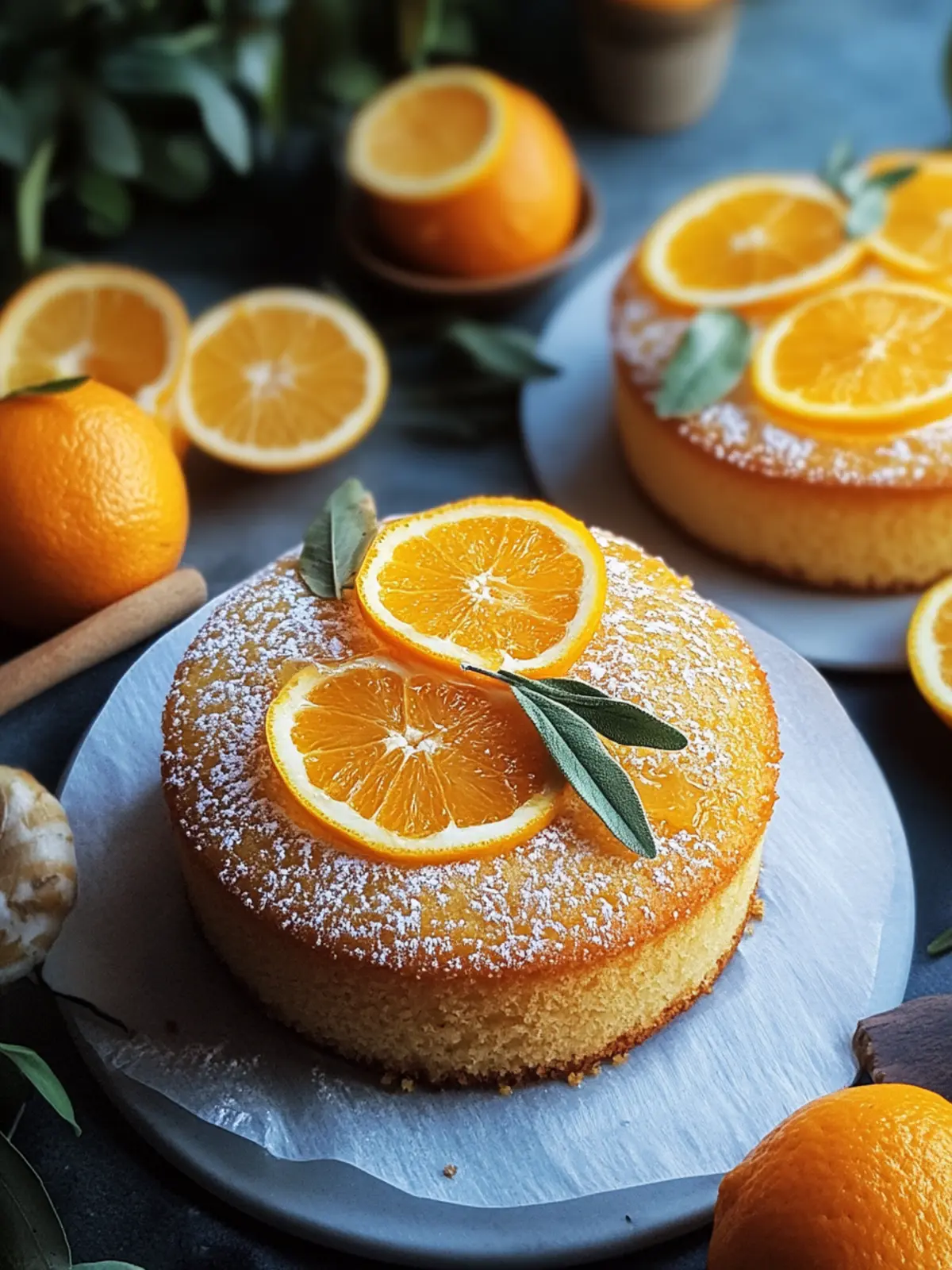 Moist Orange Ginger Honey Cakes for Cozy Gatherings 5 orange ginger honey cakes