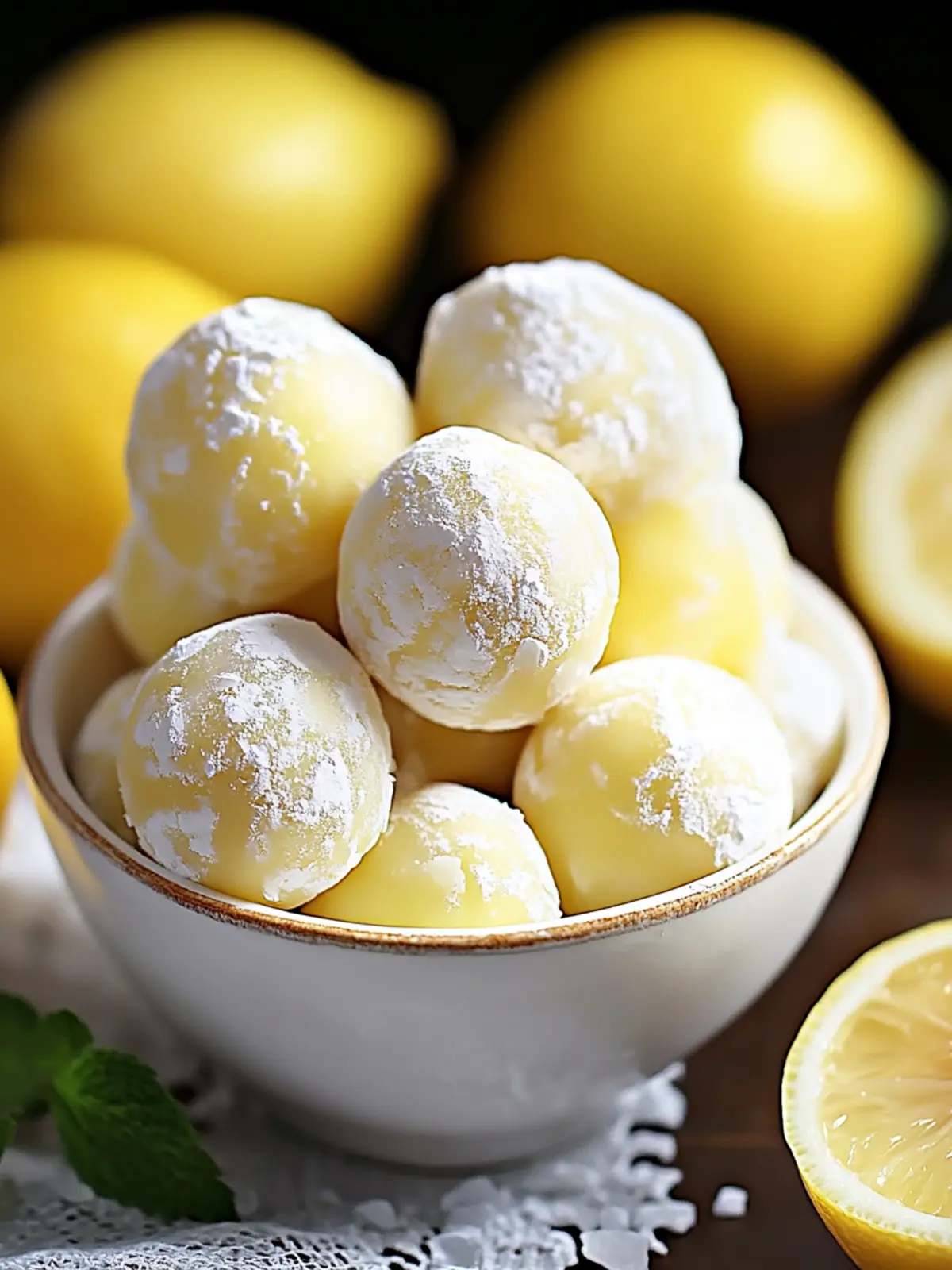 Lemon White Chocolate Truffles: A Sweet Zesty Delight 3 Lemon White Chocolate Truffles