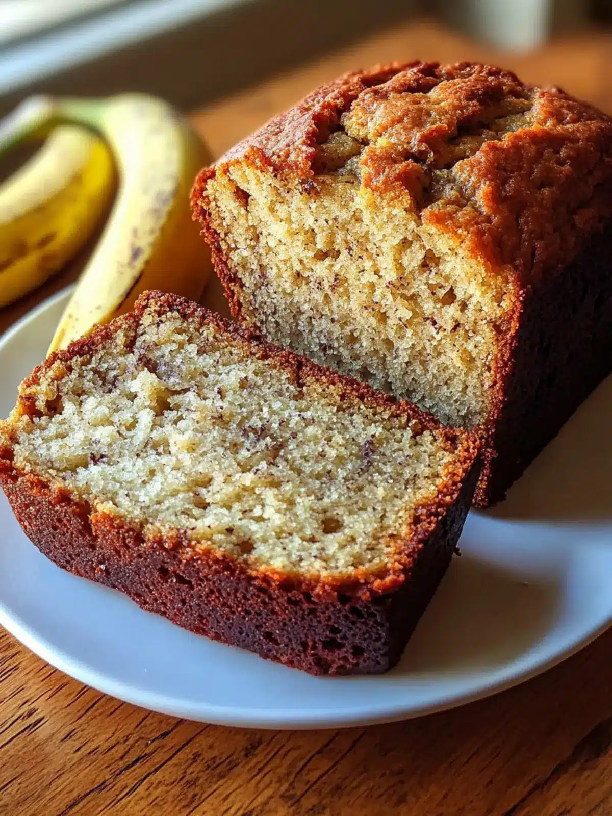 Moist Banana Bread Recipe with 3 Ripe Bananas for Blissful Mornings 3 Moist Banana Bread Recipe with 3 Ripe Bananas-Blissful Bite