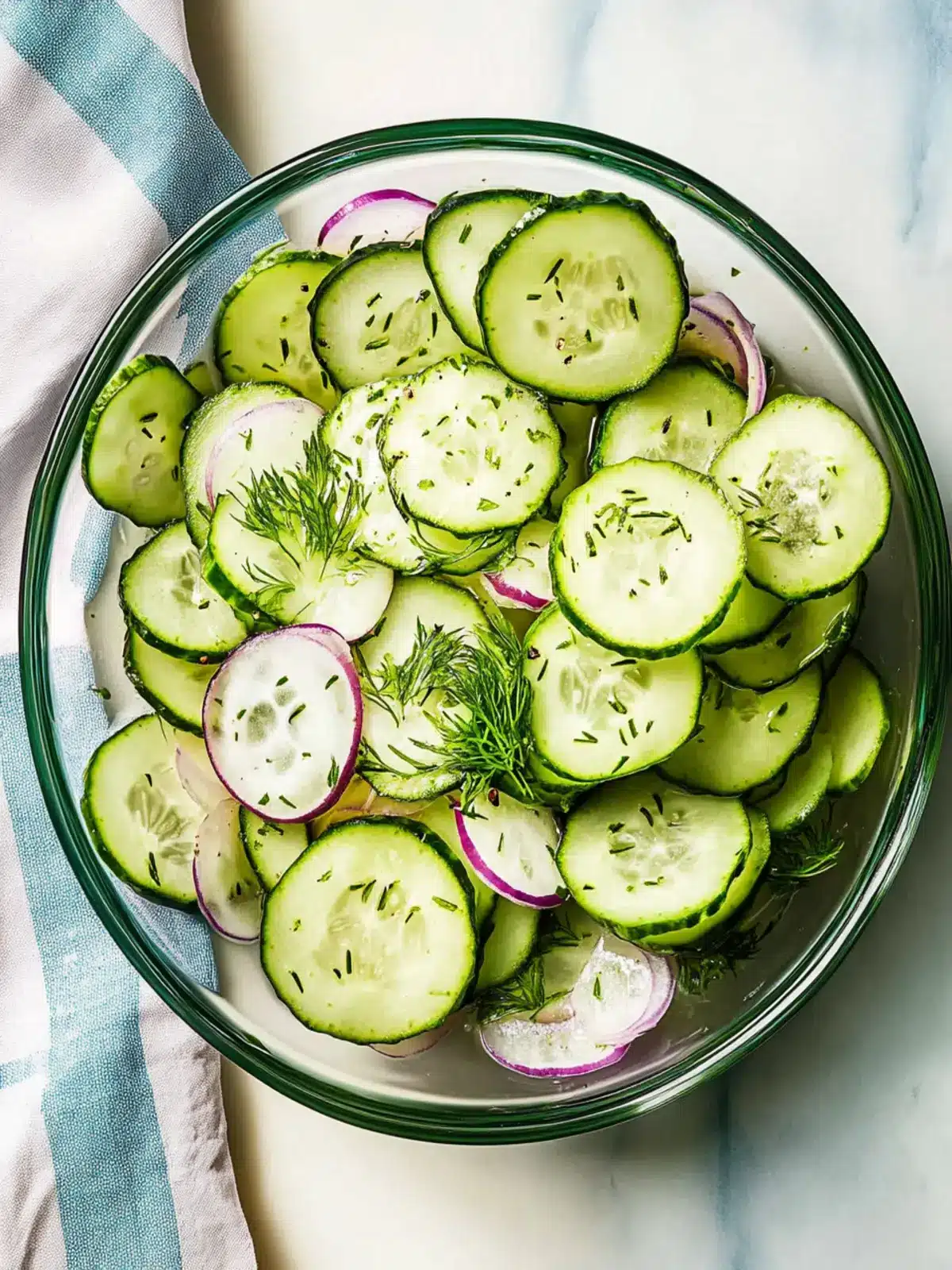 Irresistibly Fresh Cucumber Salad in Just 40 Minutes 4 Cucumber Salad