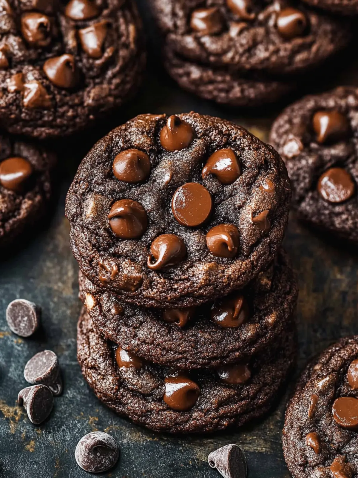 Double Chocolate Chip Cookies Recipe