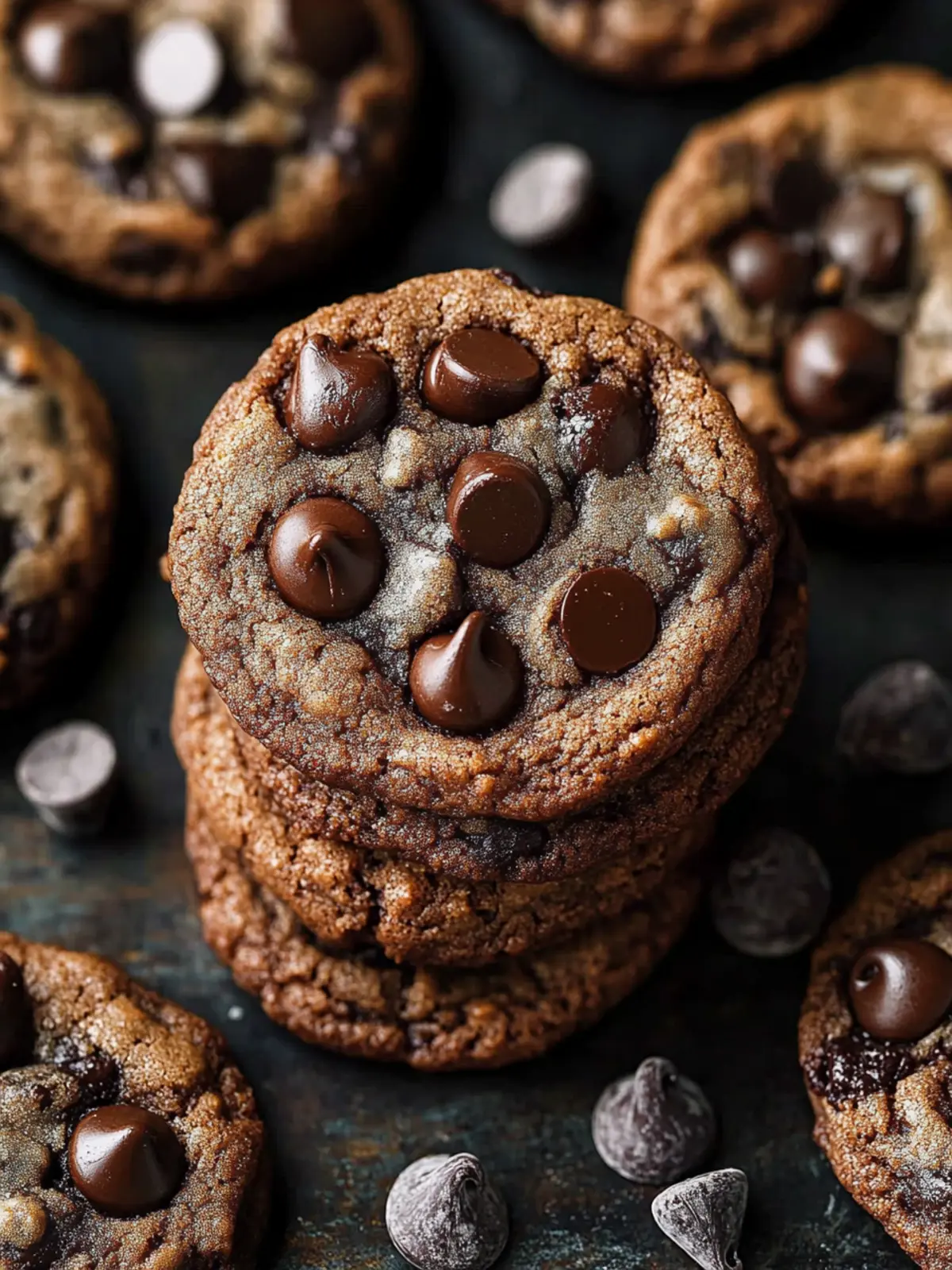Double Chocolate Chip Cookies Recipe