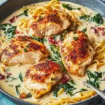 Chicken Florentine: Perfect Valentine’s Day Date Night Delight 9 Chicken Florentine- Valentine’s Day date night recipes